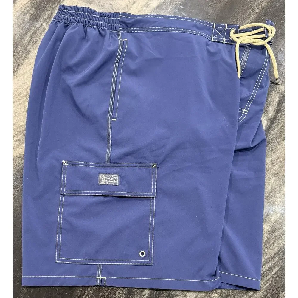 Polo Ralph Lauren lined Swim Trunks Board Shorts LT Large Tall Pony Lined Surf